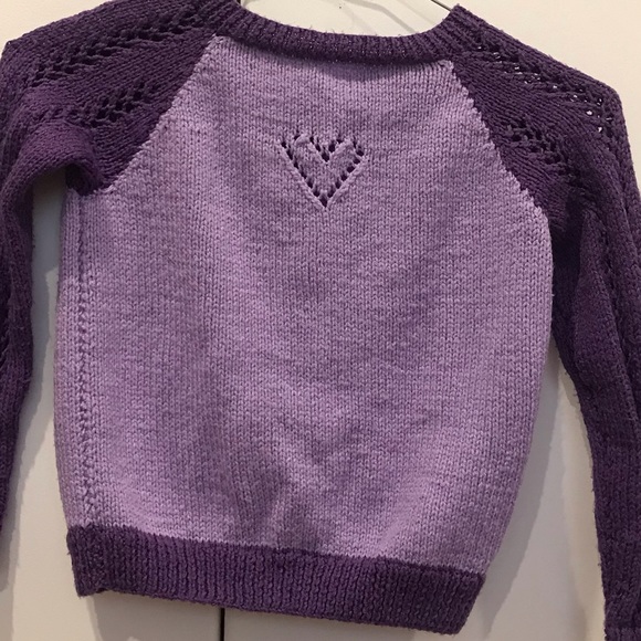 Kids handmade cardigan - Picture 2 of 12
